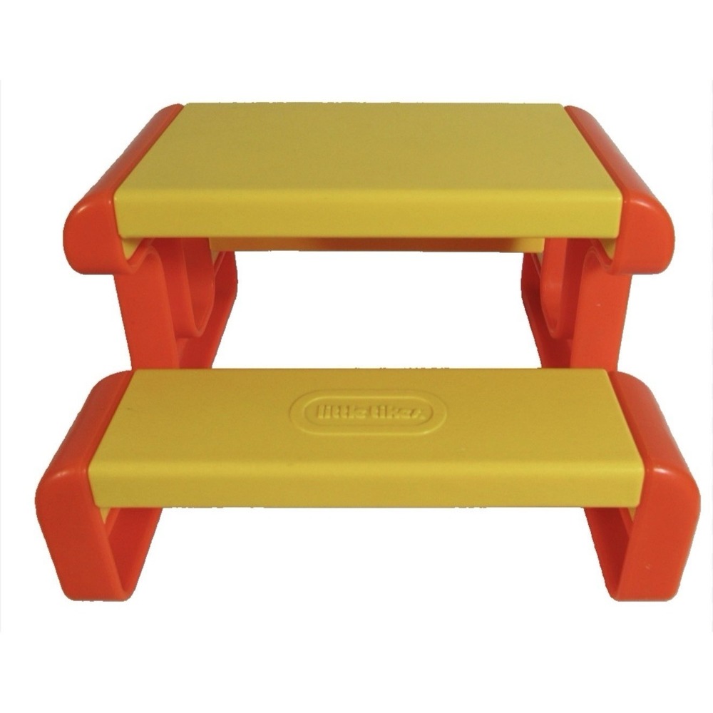 Vintage Little Tikes  Blue Roof Dollhouse PICNIC TABLE